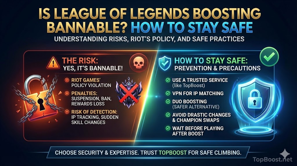 Is League of Legends Boosting Bannable? How to Stay Safe
