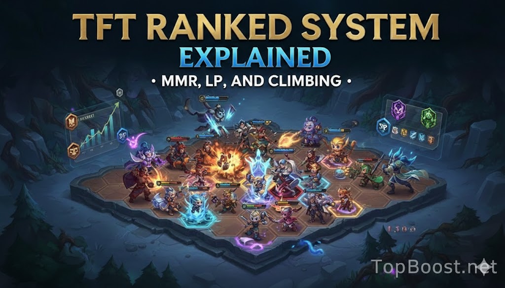 TFT Ranked System Explained: MMR, LP, and Climbing