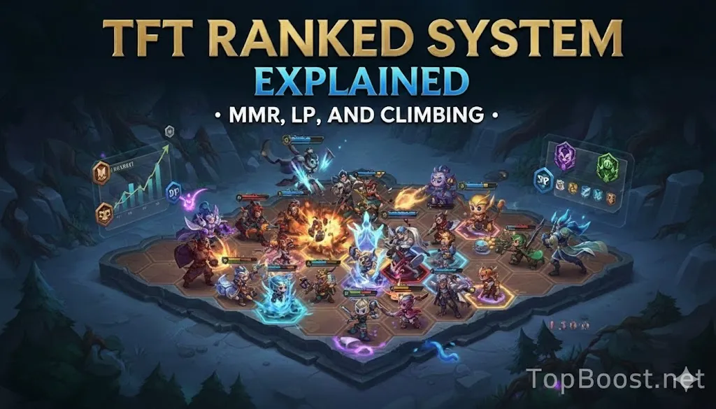 TFT Ranked System Explained: MMR, LP, and Climbing