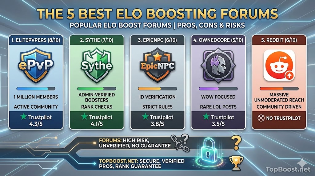 The 5 Best Elo Boosting Forums